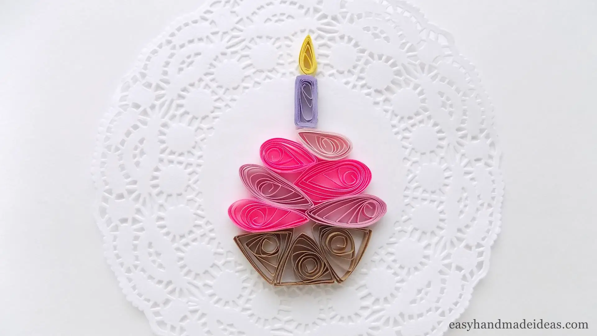 Quilled Cake