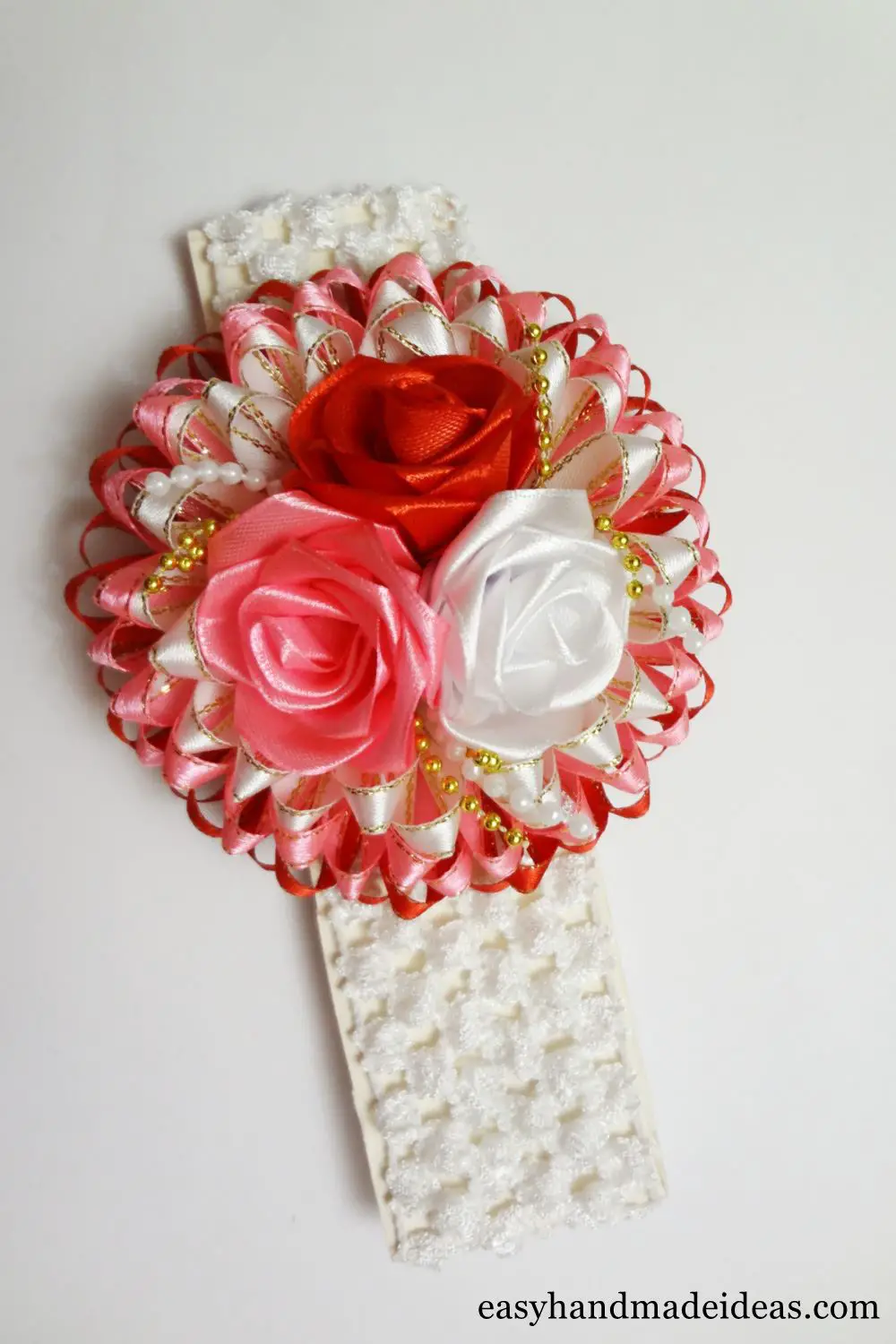 Hairband with roses