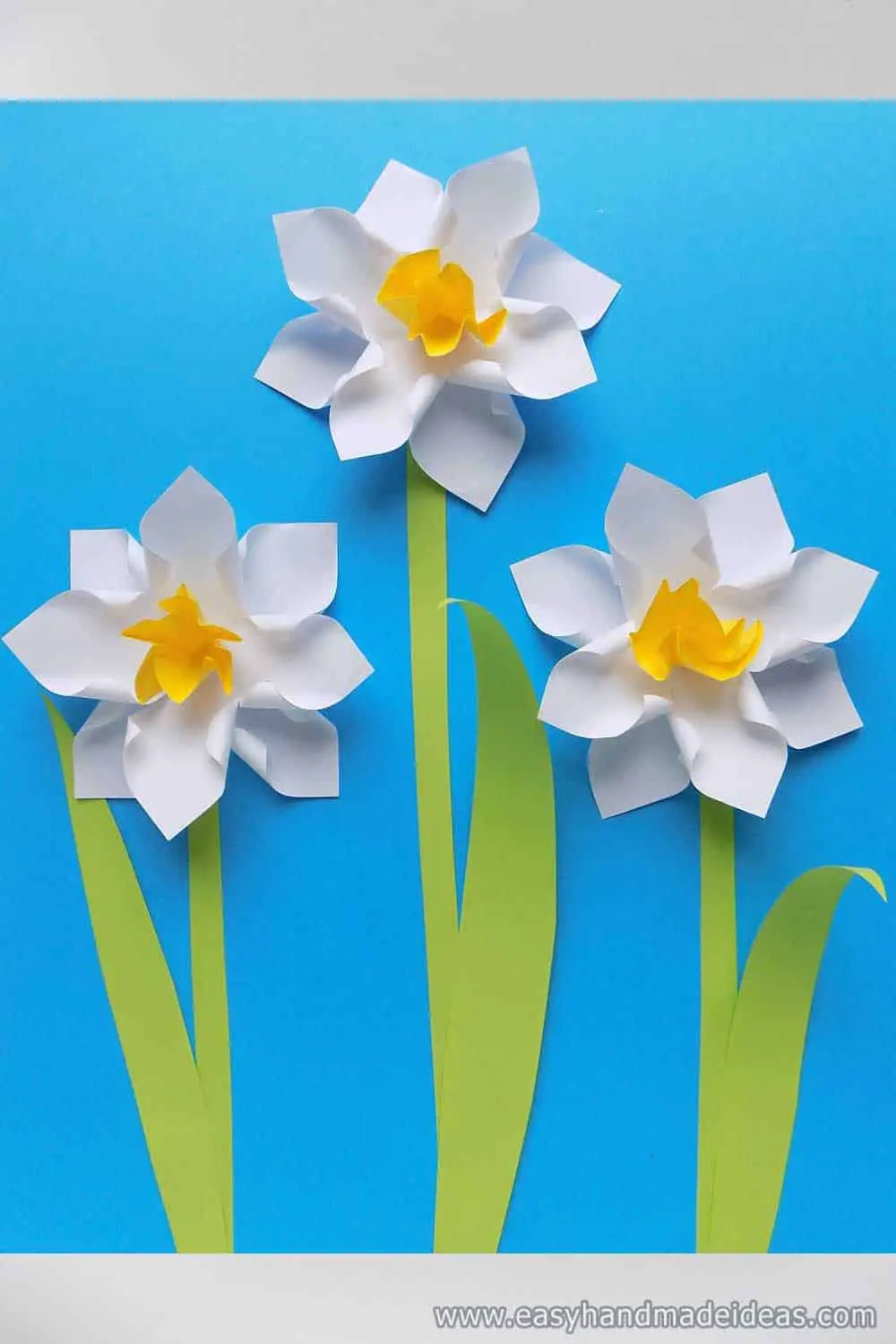 Daffodils from Paper
