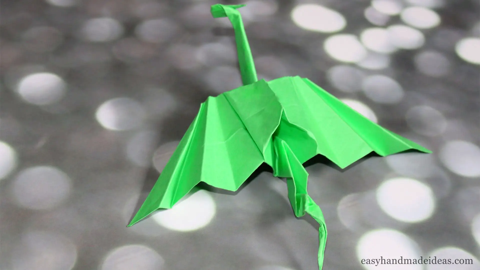 Origami dragon