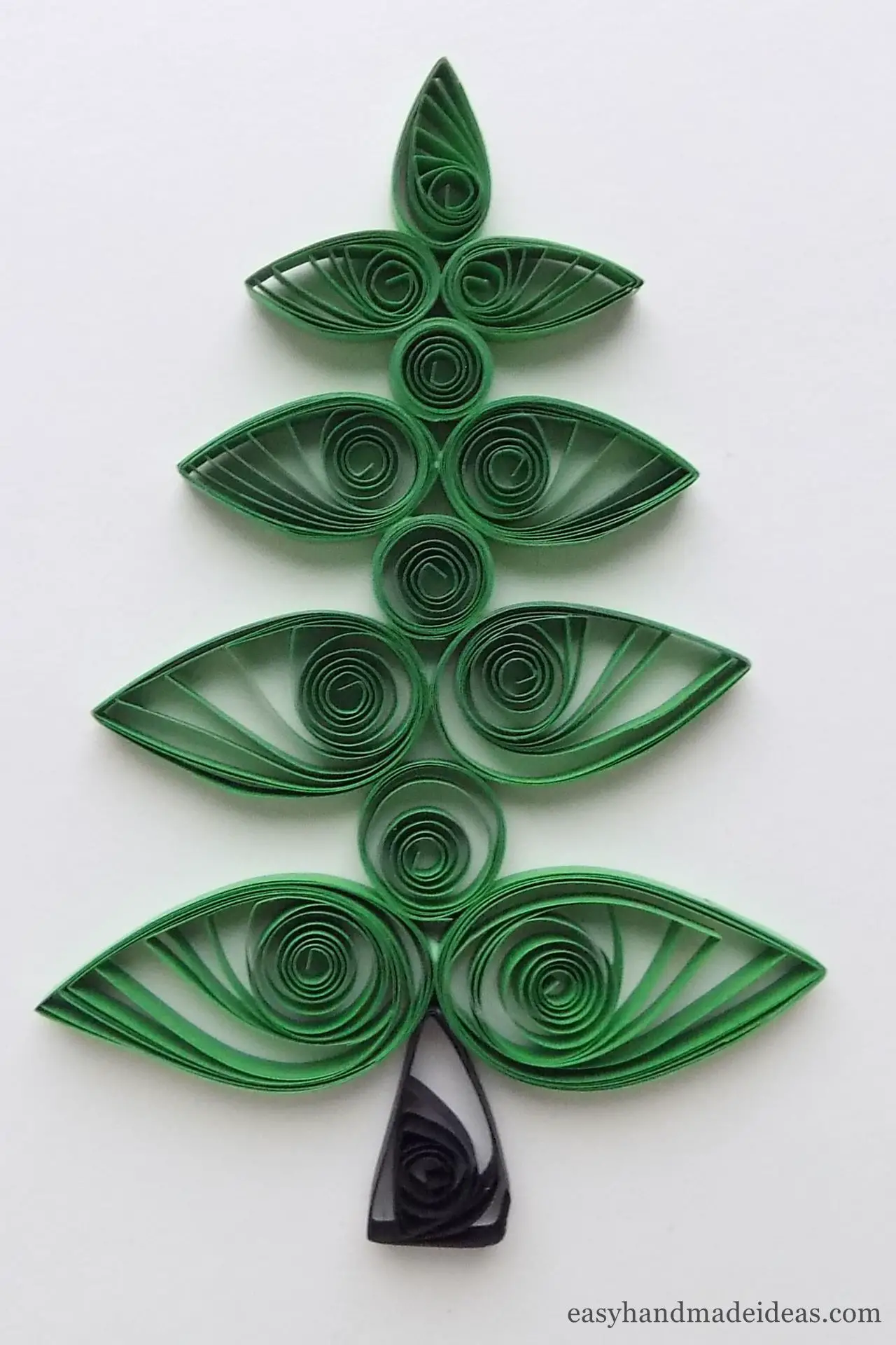 Quilling Christmas Tree 25