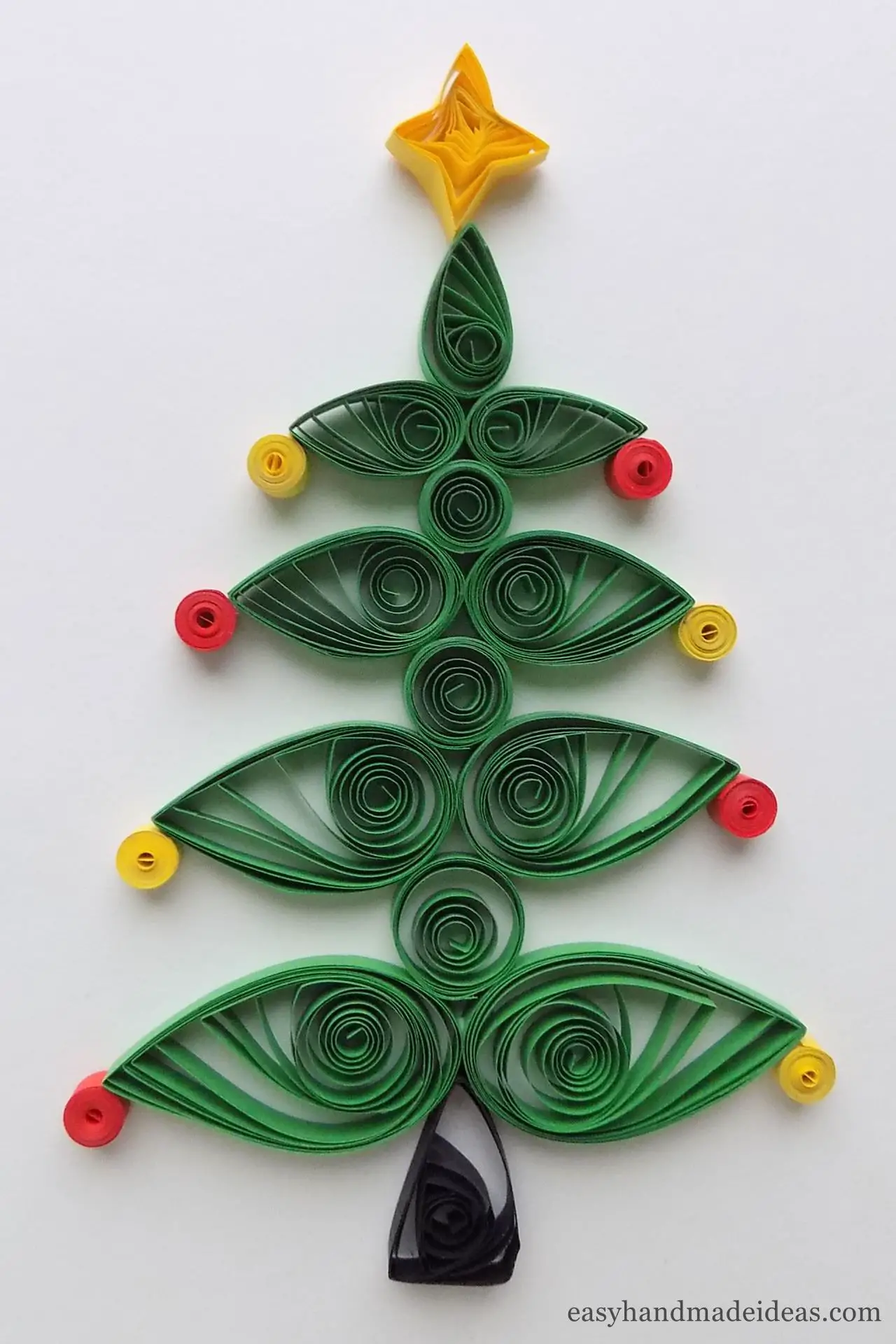 Quilling Christmas Tree 27
