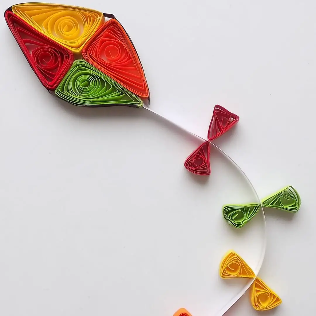 Quilling Kite
